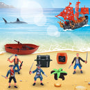 12 Days Advent Calendar Pirate Action Figures Playset