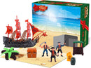 12 Days Advent Calendar Pirate Action Figures Playset