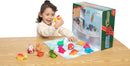 24 Days Advent Calendar Light up Bath Toy Set