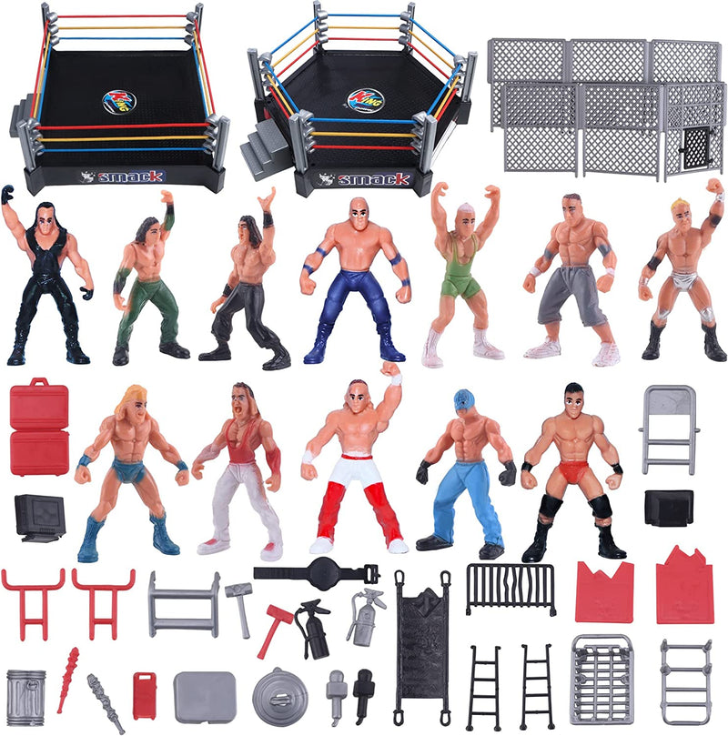 24 Days Advent Calendar Wrestling Toy