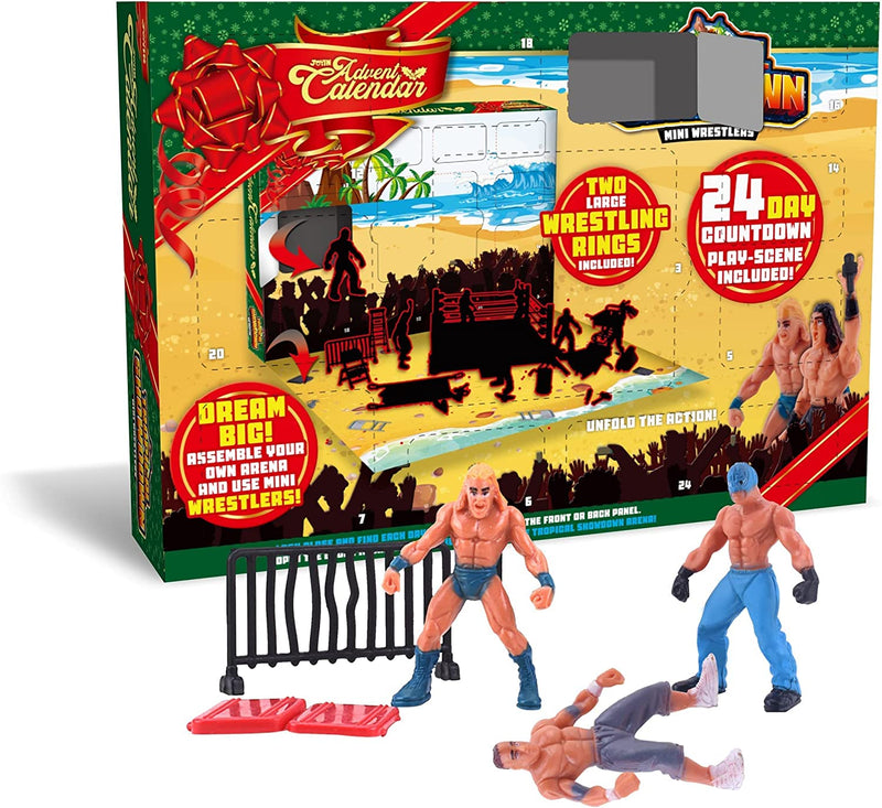 24 Days Advent Calendar Wrestling Toy