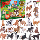 Advent Calendar Dog and Cat Action Playset