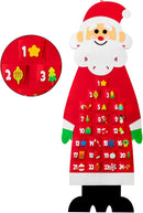 Advent Calendar Felt Santa