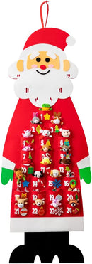 Advent Calendar Felt Santa