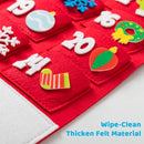 Advent Calendar Felt Santa