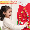 Advent Calendar Felt Santa