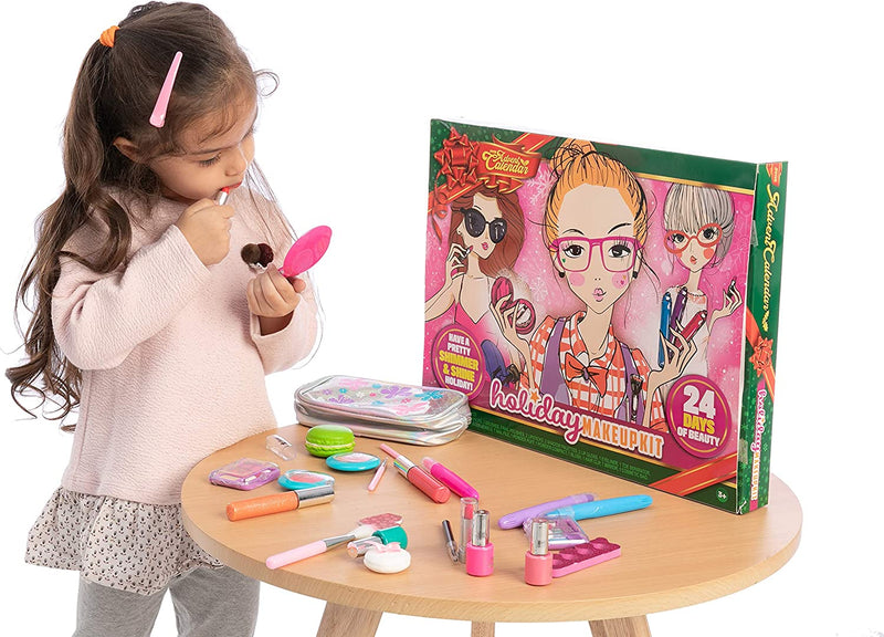 JOYIN Kids 24 Days Countdown Calendar Toys for Girls with Make Up Set