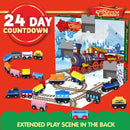 Advent Calendar Wooden Train