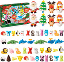 Advent Calendar with Animal Erasers
