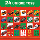 Advent Calendar with Die-Cast Essential Vehicles
