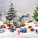 Advent Calendar with Die-Cast Essential Vehicles