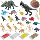 Advent Calendar with Dinosaur Dig and Clay Kit