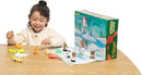 Christmas Countdown Advent Calendar Wind Up Toys, 24 Pcs