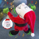 Dancing Santa  Window Cling