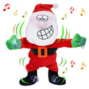 Dancing Santa  Window Cling
