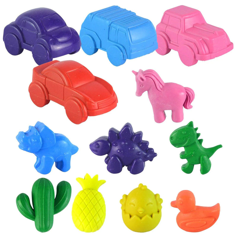 24Pcs Crayons Prefilled Easter Eggs