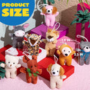 24 Mini Plush Animal Toys