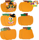 24 PCS Halloween Foam Pumpkin Art and Craft Kit
