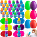 24Pcs Bubble Wands Prefilled Easter Eggs