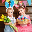 24Pcs Squishy Toys Easter Eggs with Design