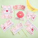 24Pcs Bachelorette Photo Booth Props Set
