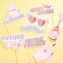 24Pcs Bachelorette Photo Booth Props Set