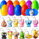 24Pcs Eye-pop Keychains Prefilled Easter Eggs