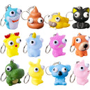 24Pcs Eye-pop Keychains Prefilled Easter Eggs