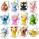 24Pcs Eye-pop Keychains Prefilled Easter Eggs