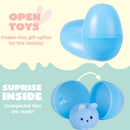 24 Pcs Easter Prefilled Eggs with Mochi Squishy Toys