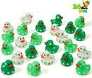 24Pcs St. Patrick's Day Rubber Ducks Bulk