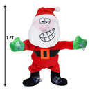 Dancing Santa  Window Cling