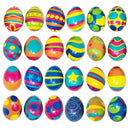 24Pcs Colorful and Squishy Easter Eggs