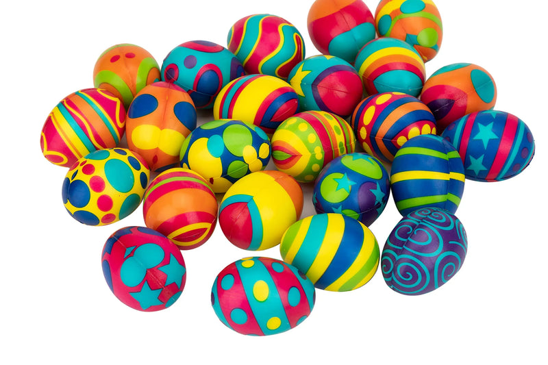 24Pcs Colorful and Squishy Easter Eggs