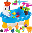 25Pcs Beach Sand Toys Pirate Ship Water Table