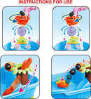 25Pcs Beach Sand Toys Pirate Ship Water Table