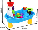 25Pcs Beach Sand Toys Pirate Ship Water Table