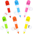 28Pcs Pill Shaped Pen Filled Hearts Set with Valentines Day Cards for Kids-Classroom Exchange Gifts