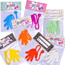 28Pcs Sticky Hands with Valentines Day Cards for Kids-Classroom Exchange Gifts