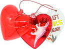 28Pcs Dinosaur Figure Filled Hearts Set with Valentines Day Cards for Kids-Classroom Exchange Gifts