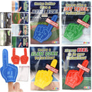 28Pcs Foam Fingers with Kids Valentines Cards for Classroom Exchange Gifts