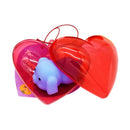 28Pcs Mochi Squishy Toys Prefilled Hearts with Kids Valentines Cards