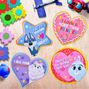 28Pcs Animal Jigsaw Puzzle Set with Valentines Day Cards for Kids-Classroom Exchange Gifts