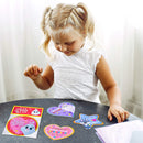 28Pcs Animal Jigsaw Puzzle Set with Valentines Day Cards for Kids-Classroom Exchange Gifts