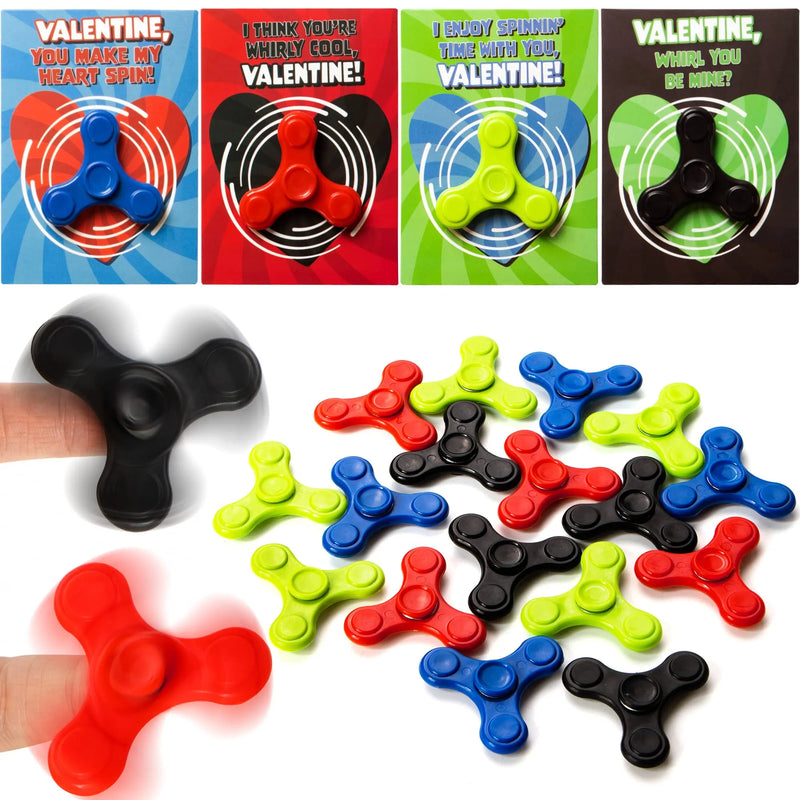 JOYIN Fidget Spinner with Cards 28 Pack