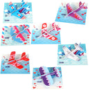 28Pcs Foam Airplanes with Valentines Day Cards for Kids-Classroom Exchange Gifts