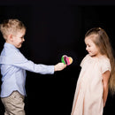 28Pcs Heart Multicolor Slime with Stickers