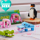 28Pcs Animal Building Blocks with Kids Valentines Cards