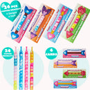 28Pcs Kids Valentines Cards with push bubble Bracelet-Classroom Exchange Gifts