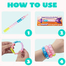 28Pcs Kids Valentines Cards with push bubble Bracelet-Classroom Exchange Gifts